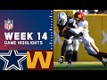 Cowboys vs. Washington Football Team Week 14 Highlights | NFL 2021