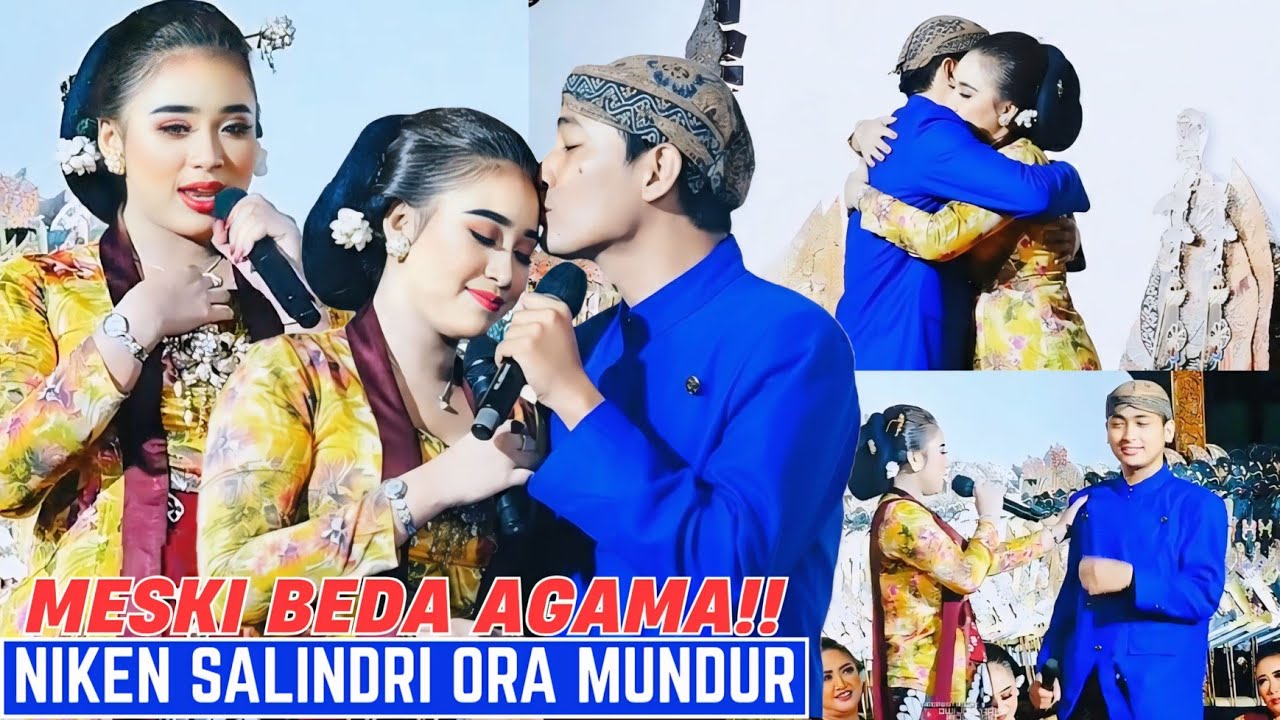 Gemati Selawase. Meski Beda Agama, Niken Salindri Ora Mundur. Kalau Jodoh Pasti Ada Jalan Mas Ardi♥️