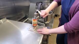 Commercial Can Opener Instructional Video