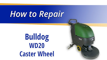 How to Replace the Caster Wheel on the Bulldog WD20