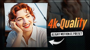 4K HDR CC Quality Video Edit | How To get Hight Quality Cc In After effects ⚡