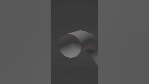 Blender Tip: Bezier Curves and Their Resolution. #blender #gamedevelopment #3dart
