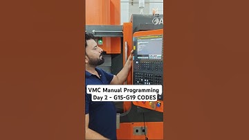 VMC Manual Series Day 2 | Advanced CNC VMC Programming at RVM CAD - Pune & Faridabad