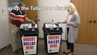 7 Opening Ballot Marker and Tabulator
