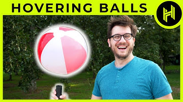 Hovering Balls // Coandă Effect/Bernoulli