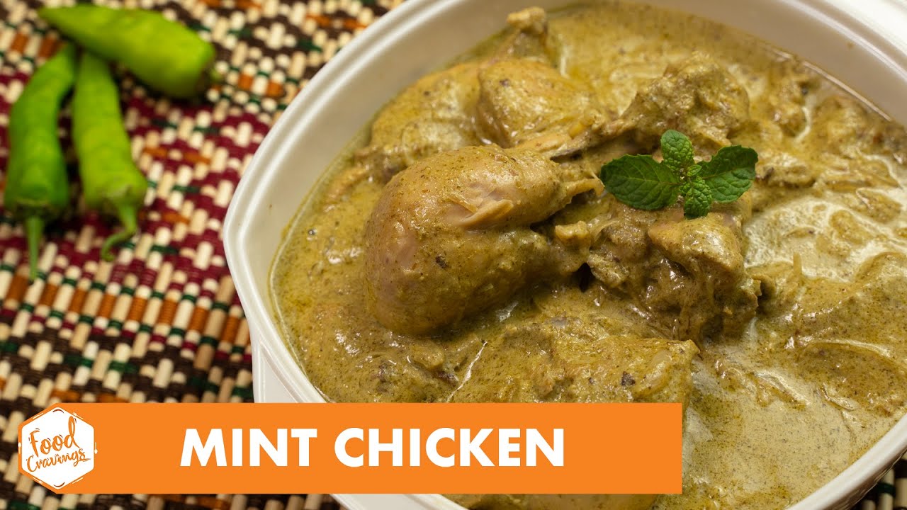 Mint Chicken - Quick & Easy Recipe by Foods Cravings | How to make Mint Chicken منٹ چکن - YouTube