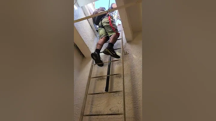 Ladder safety.