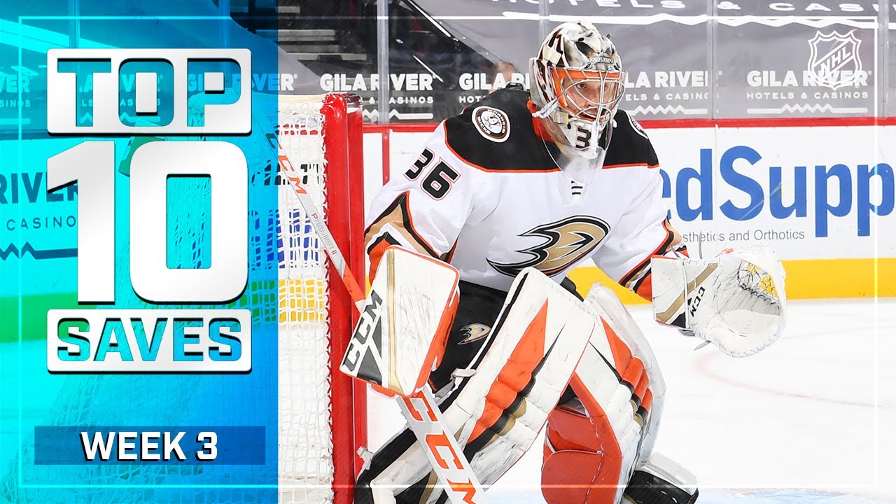 Top 10 Saves from Week 3 | 2021 NHL Season