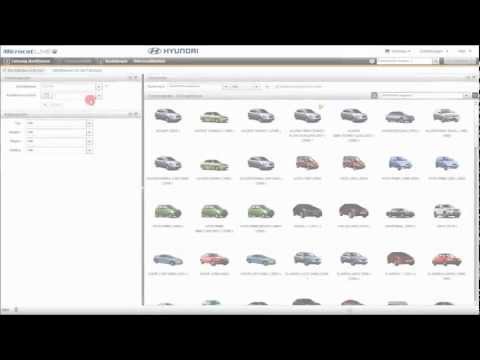 Microcat LIVE - Hyundai - Fahrzeuge ermitteln