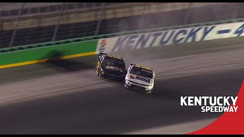 Moffitt, Chastain trade paint at Kentucky | NASCAR