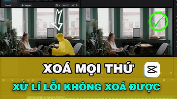 Xoá vật thể hoặc người trên capcut pc và mọi cách xử lí khi xoá không được