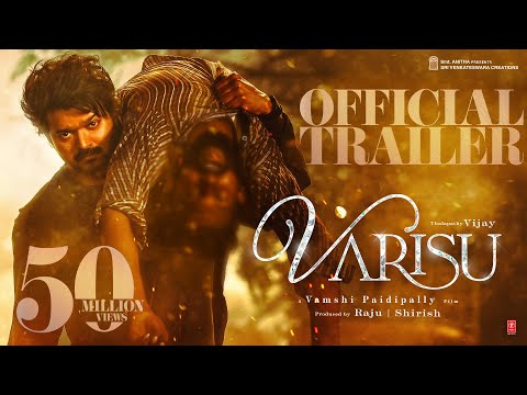 Varisu – Official Trailer | Thalapathy Vijay | Rashmika | Vamshi Paidipally | Dil Raju | S.Thaman