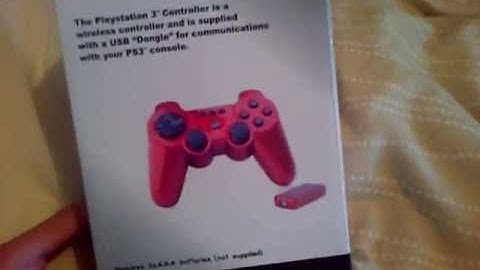 PS3 MODDED CONTROLLER UNBOXING!!!