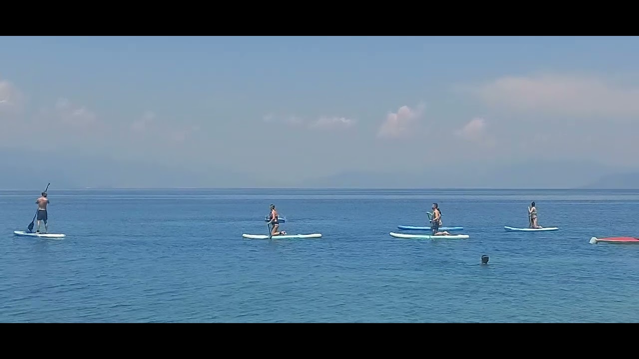 Ohrid Lake SUP drive