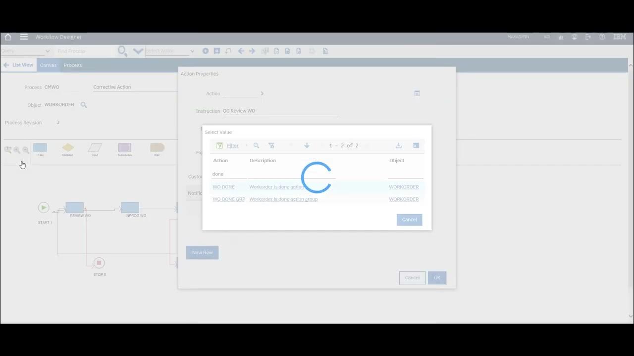 IBM Maximo Workflow Real World Example ep1 YouTube