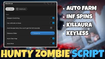 *NEW* Hunty Zombie Script [Pastebin 2025] | INFINITE SPINS | AUTO REPLAY | KILLAURA & MORE! *NO KEY*