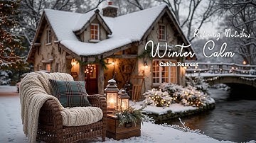 Cozy Cabin Retreat ~ Relaxing Guitar Music for Winter Calm & Peace