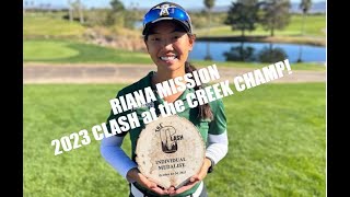 Southern Nevada's Riana Mission Comes Home to Win 2023 College Golf Event at Boulder Creek