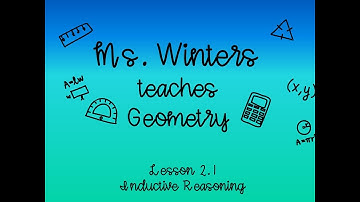 Geometry 2.1video lesson