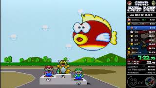 【WR】Super Mario Kart - NTSC All Cups Speedrun 1P - 31:46.1