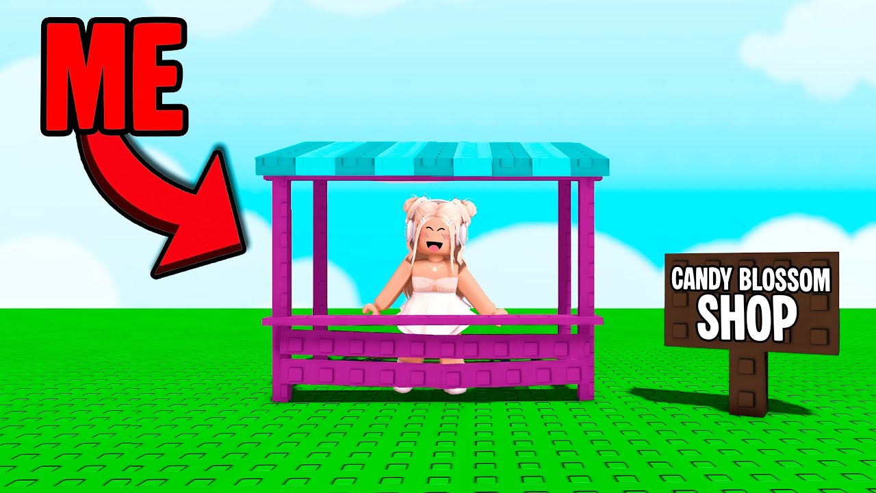 Building My OWN SHOP in Grow a Garden!