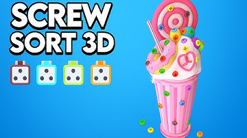 Screw Sort 3D - Pin Puzzle - Gameplay Walkthrough (Android,iOS)