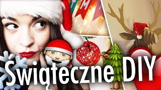 ★ DIY ŚWIĄTECZNE DEKORACJE ★ cotton ball, głowa renifera, kalendarz adwentowy