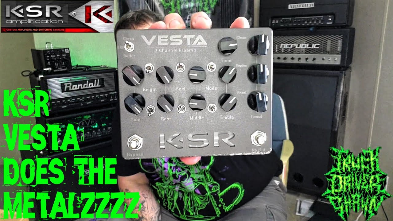 Guitar Pedal X - GPX Blog - KSR Amps Vesta 3-Channel High Gain