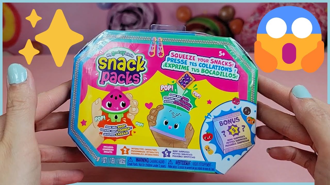 My Squishy Little Snack Packs Unboxing YouTube