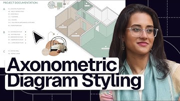 How to Stylize an Axonometric Diagram | From SketchUp to Rayon