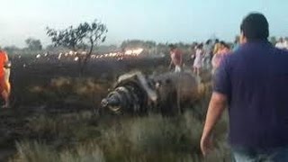 Complete Video Colombian Boeing 727 Aerosucre Cargo Aircraft Crashed 21/12/2016 Puerto Carreño