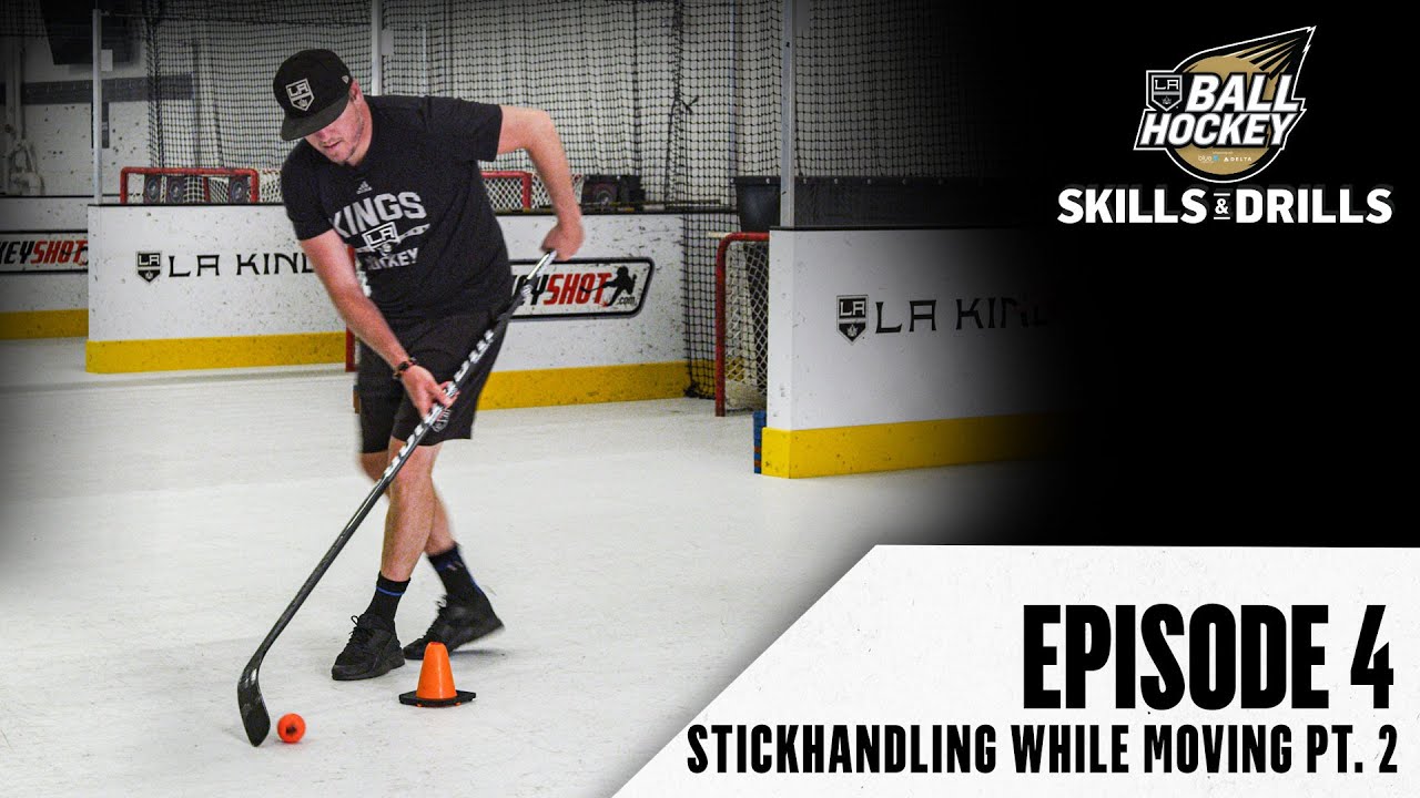 Skills & Drills Stickhandling While Moving Pt. 2 YouTube