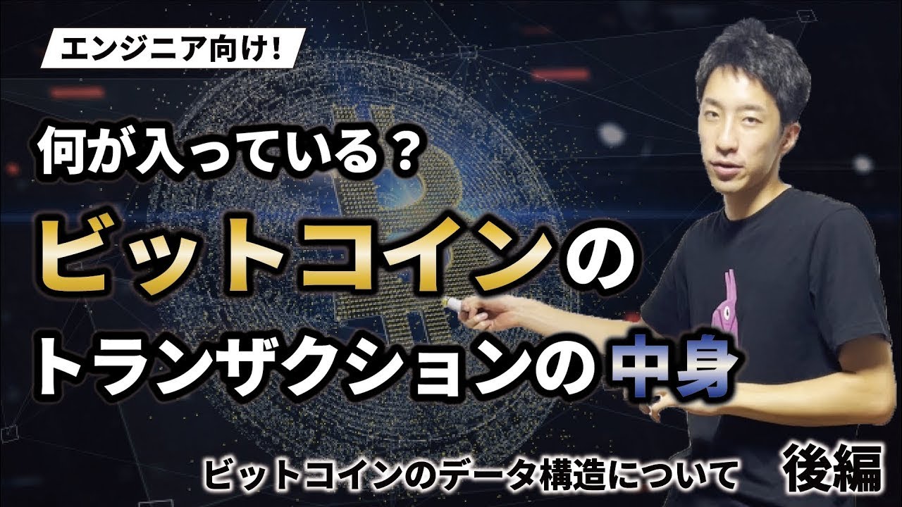 【さらに詳しく】ビットコインのトランザクション構造について解説！ビットコインのデータ構造 -- 後編（2/2）