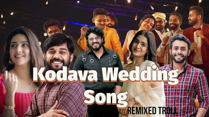 Kodava wedding song troll |Arjun ashokan |#trendingvideo