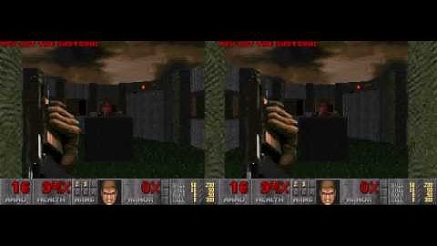 Doom II DEMO1 in 3D