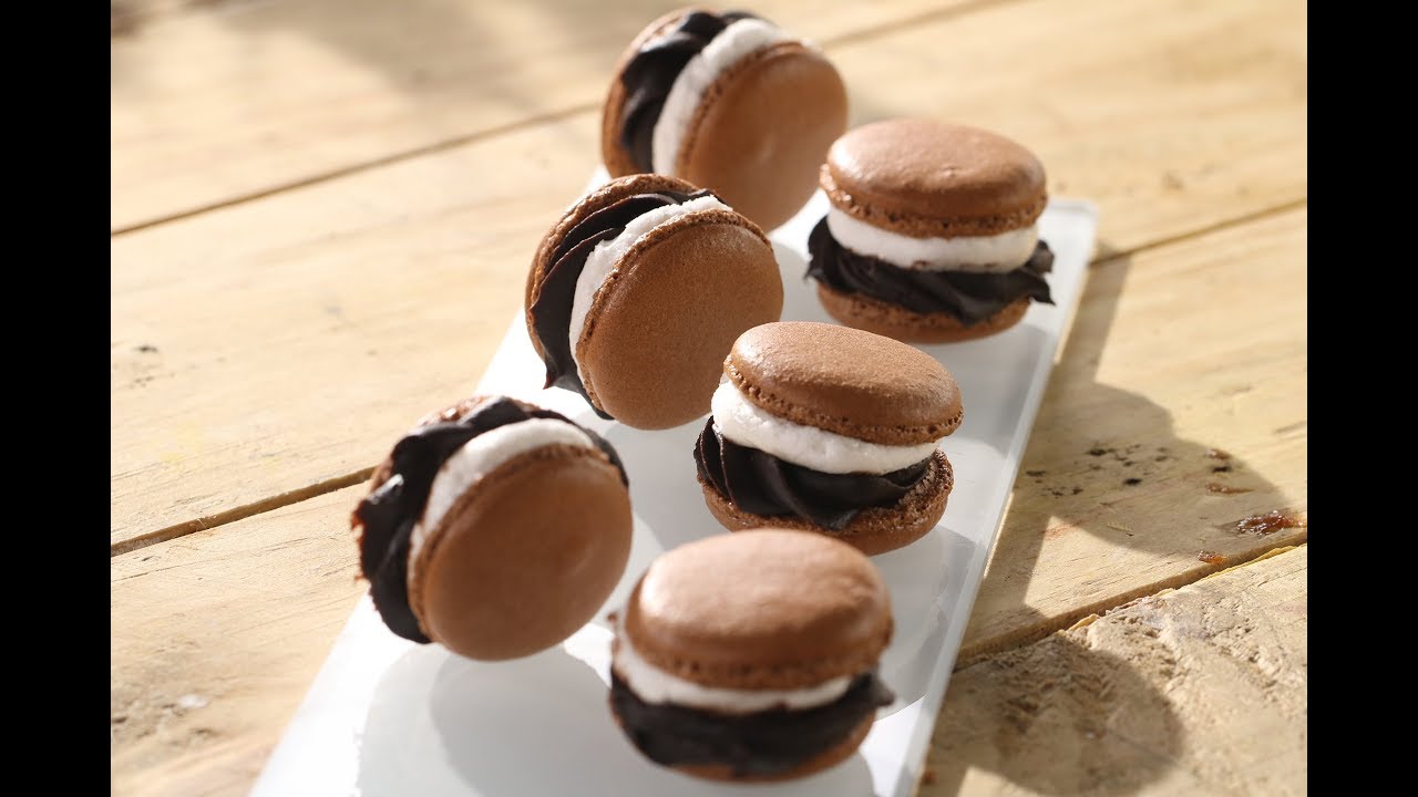 Smores Macarons | Sanjeev Kapoor Khazana