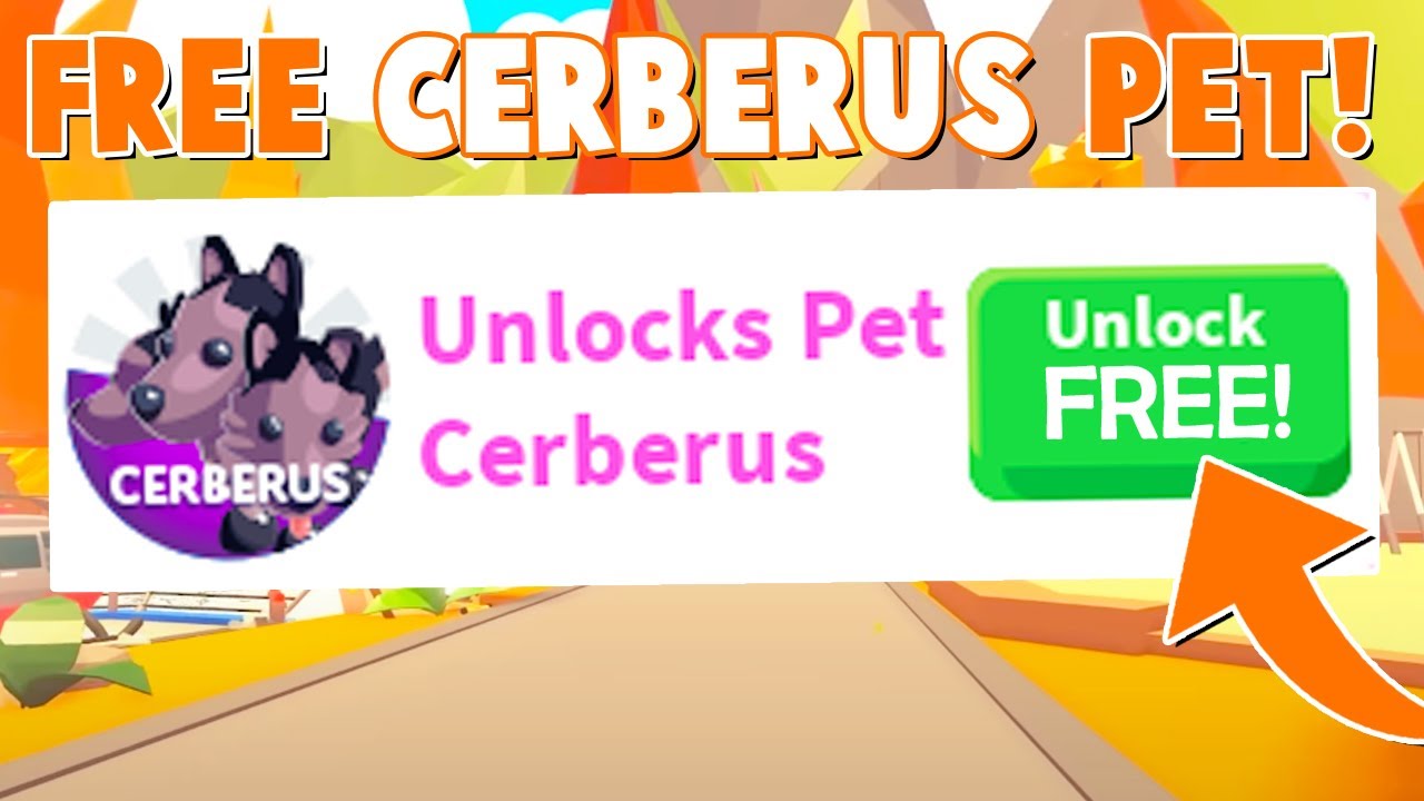 How To Get A Free Cerberus Pet In Adopt Me New Halloween Update Roblox Youtube - cerberus login roblox