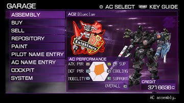 Armored Core 3 Silent Line 5/9/28 Javelin The Grandmaster Arena Initial Run