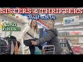 Sisters &amp; Thrifters REUNION!!! | Post-Christmas Thrifting | So Many $1.50 Finds!!!