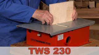 Tischwalzenschleifmaschine TWS 230 | Hegner TV | Folge 8