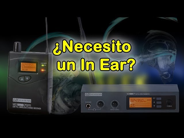 Creando tu propio sistema de monitoreo in ear para tocar en