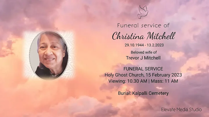 Funeral Service | Christina Mitchell | February 15...