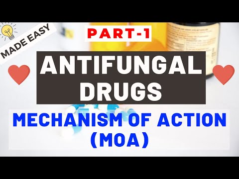 Antifungal Drugs Part 1 - MECHANISM OF ACTION (MOA) | Made EASY