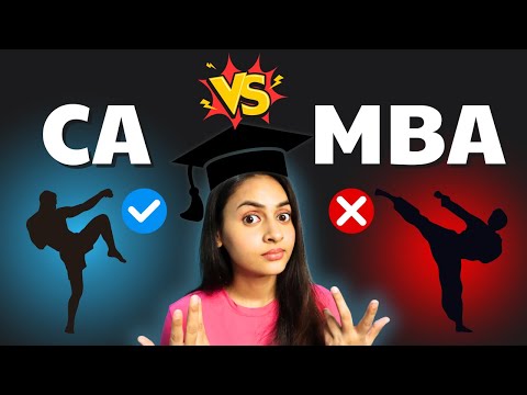 CA vs MBA 2025 | Which one is better in 2025 ? | Detailed Comparison | @Azfar Khan