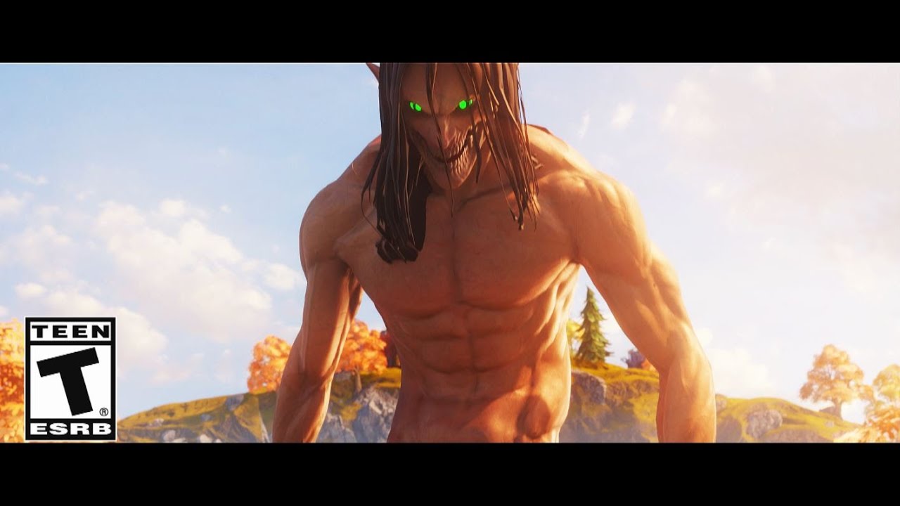 Fortnite x Attack on Titan Cinematic Trailer YouTube