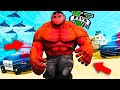 SHINCHAN became " RED HULK" and ESCAPE From PRISON | GTA 5 AVENGERS