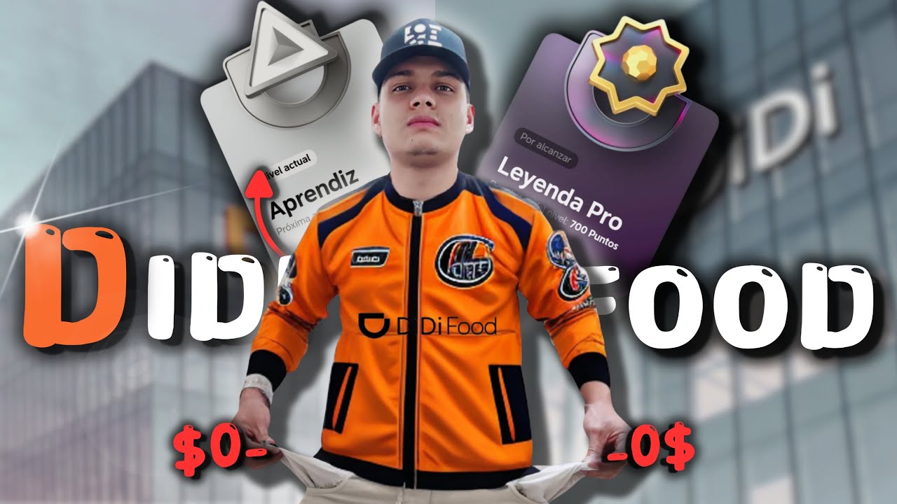 TRABAJÉ POR PRIMERA VEZ CON DIDIFOOD EN MODO APRENDIZ | NO FUÉ LO QUE ESPERABA