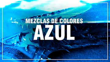 ¿Qué dos colores forman el azul oscuro?