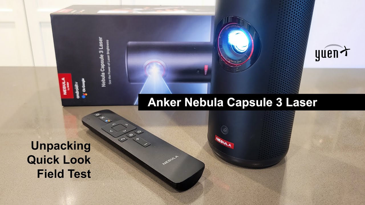 Review: Anker Nebula Capsule 3 Laser Projector (vs Mars II Pro