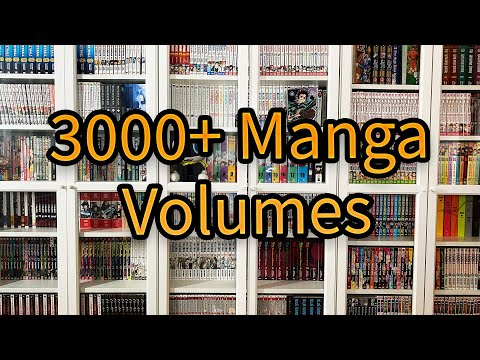 The Ultimate Manga Collector: A 3000+ Manga Collection Tour 2023 